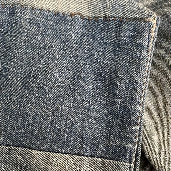 Levi’s 721 high rise vintage skinny patchwork jeans 27 - Picture 10 of 10